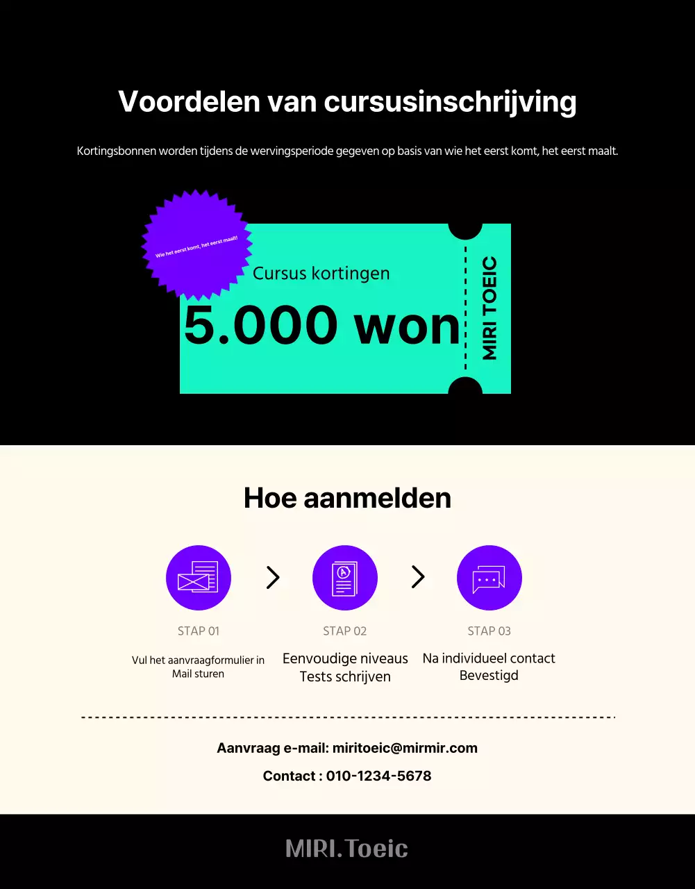 Sluit je aan bij het hippe blauwe en mintkleurige TOEIC-studieteam