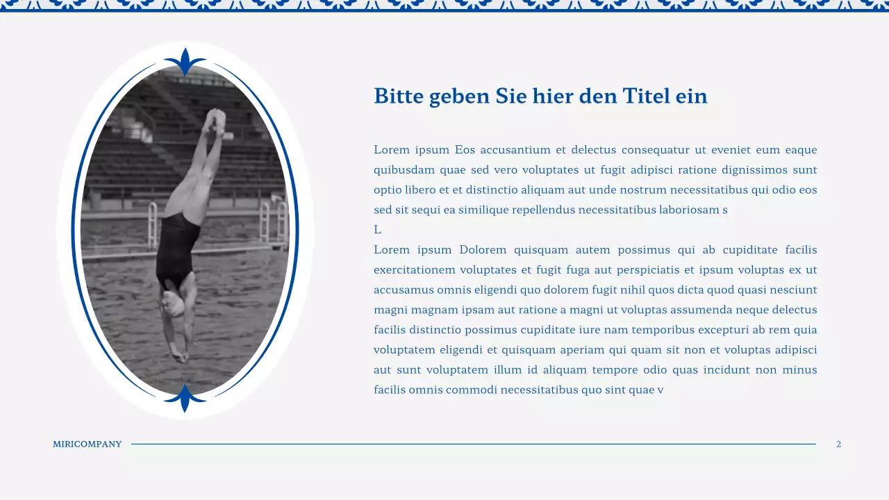 Kachelmuster im Vintage-Stil in Blau