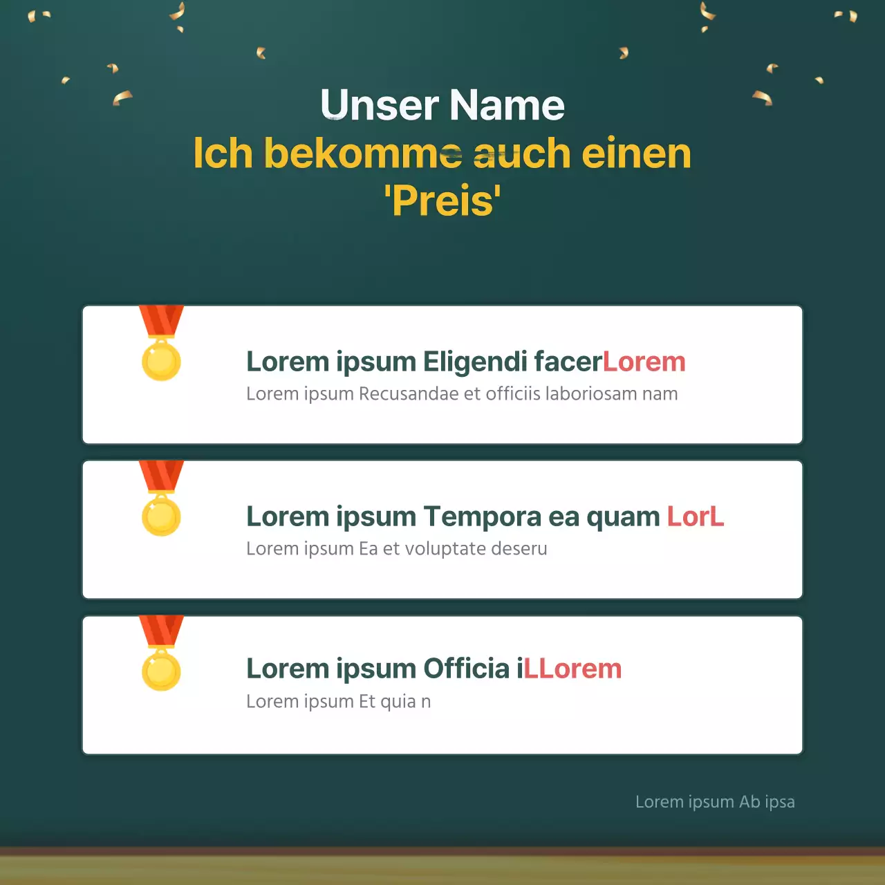 Universität Club Rekrutierung Kreidetafel KarteNews Design