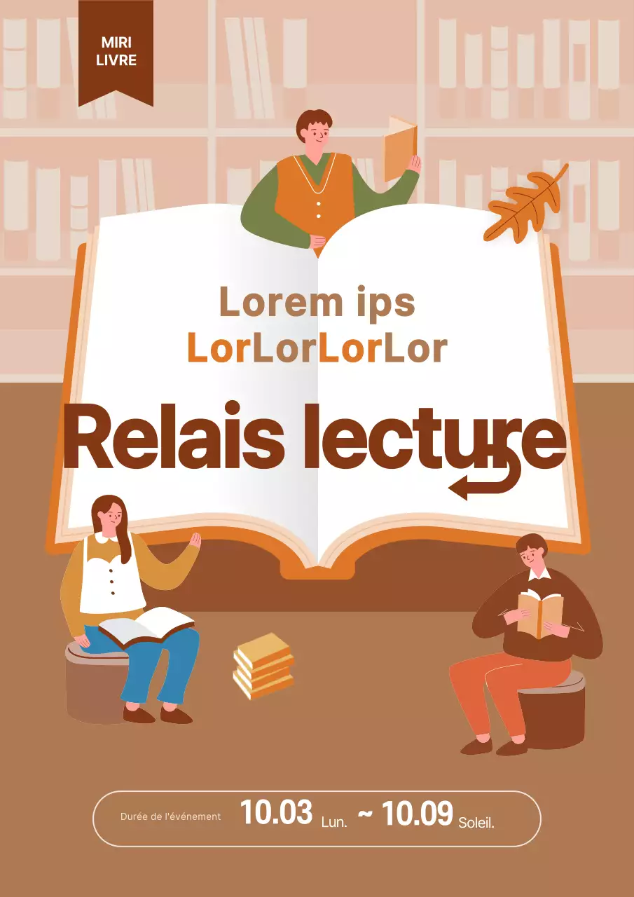 Un simple relais de lecture d'orange