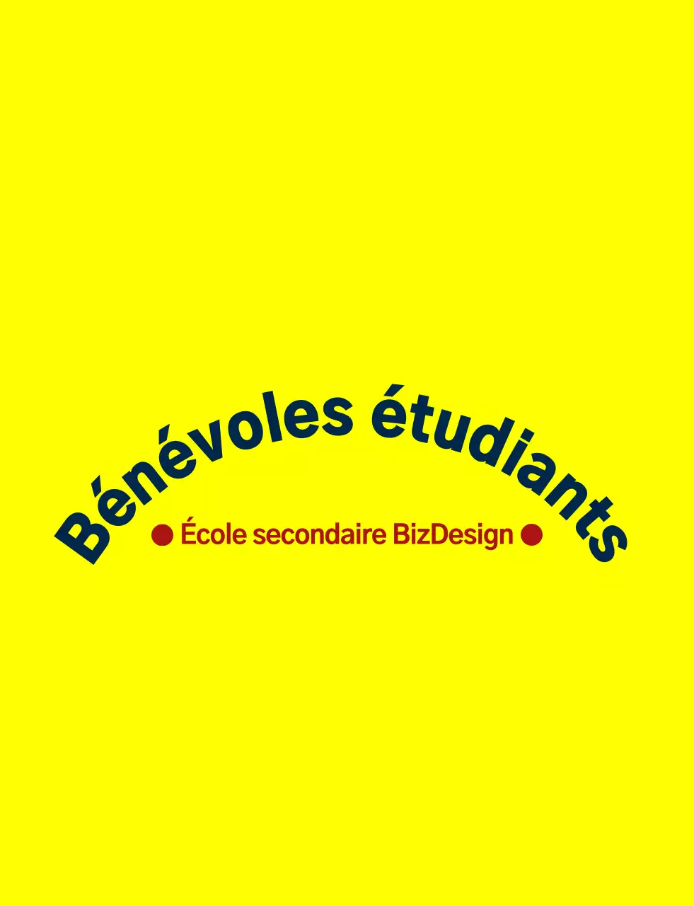 Logo simple et propre combinant le symbole du bouclier et l'emblème en jaune et bleu marine-rouge. Organisation de service gouvernemental pour les étudiants des écoles secondaires.