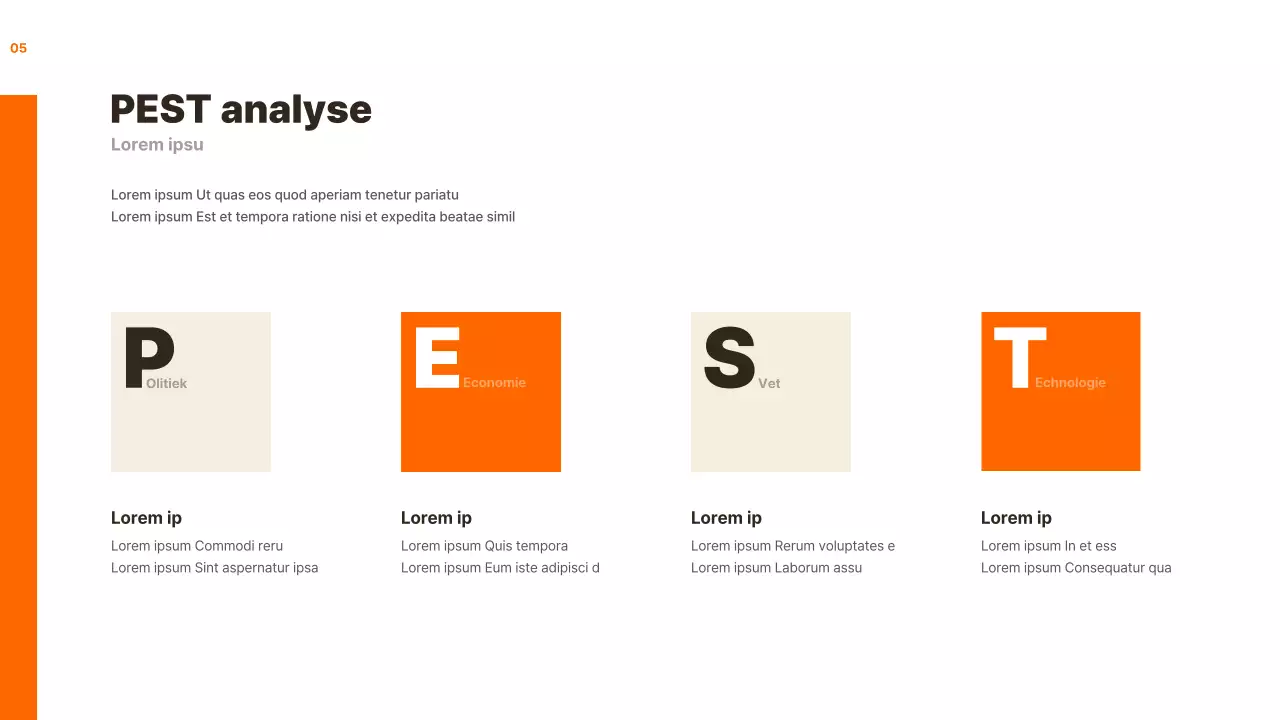 Orange en calm marketing case analyse opdracht