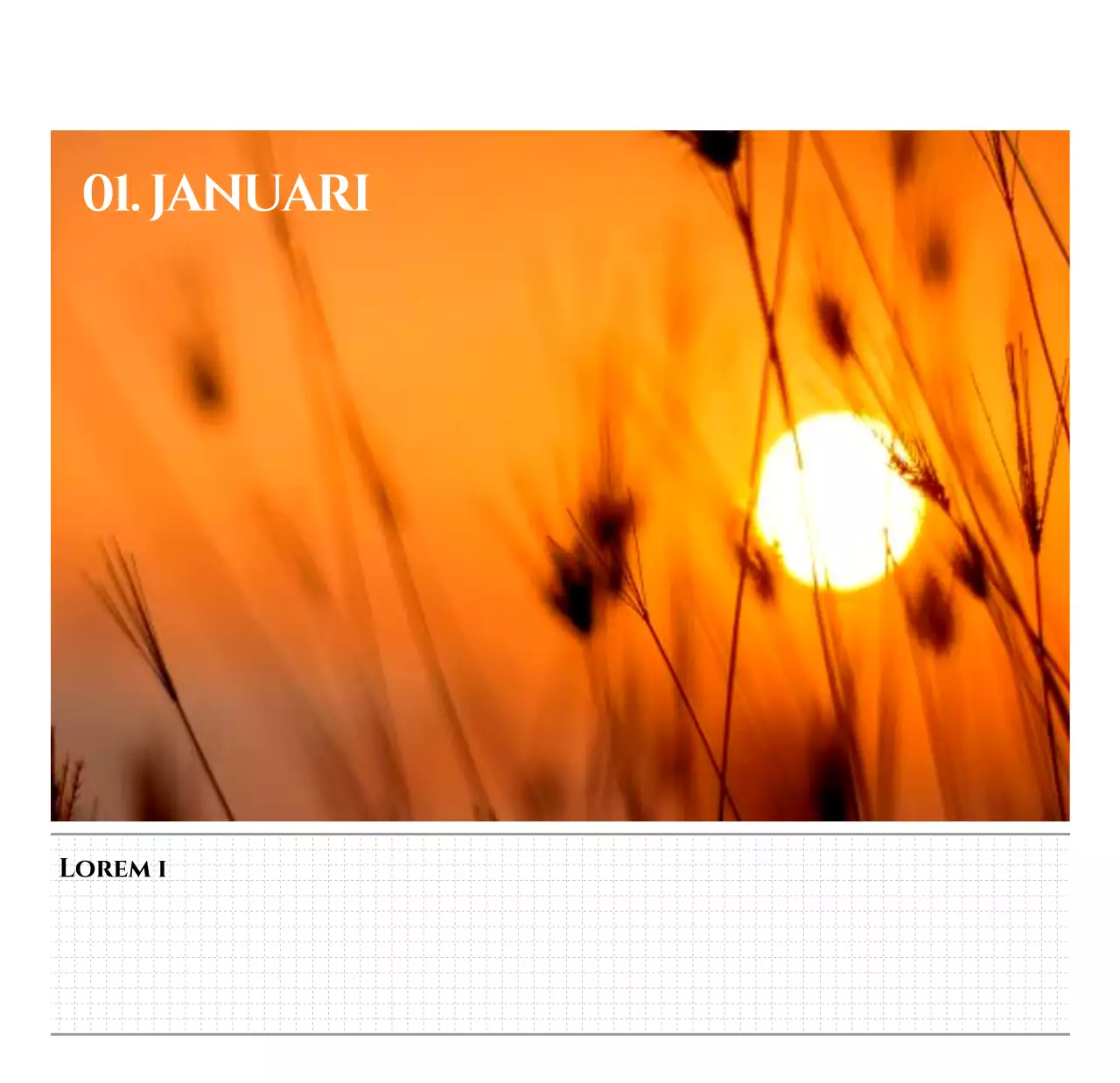 Eenvoudige stijl muurkalender met zwart-wit emotionele reisfotografie concept