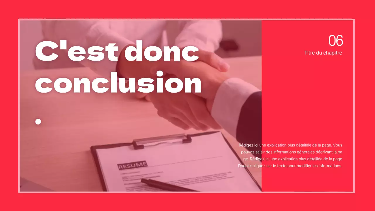 Présentation de la discussion sur le surlignage du texte et la mise en page des photos en rouge