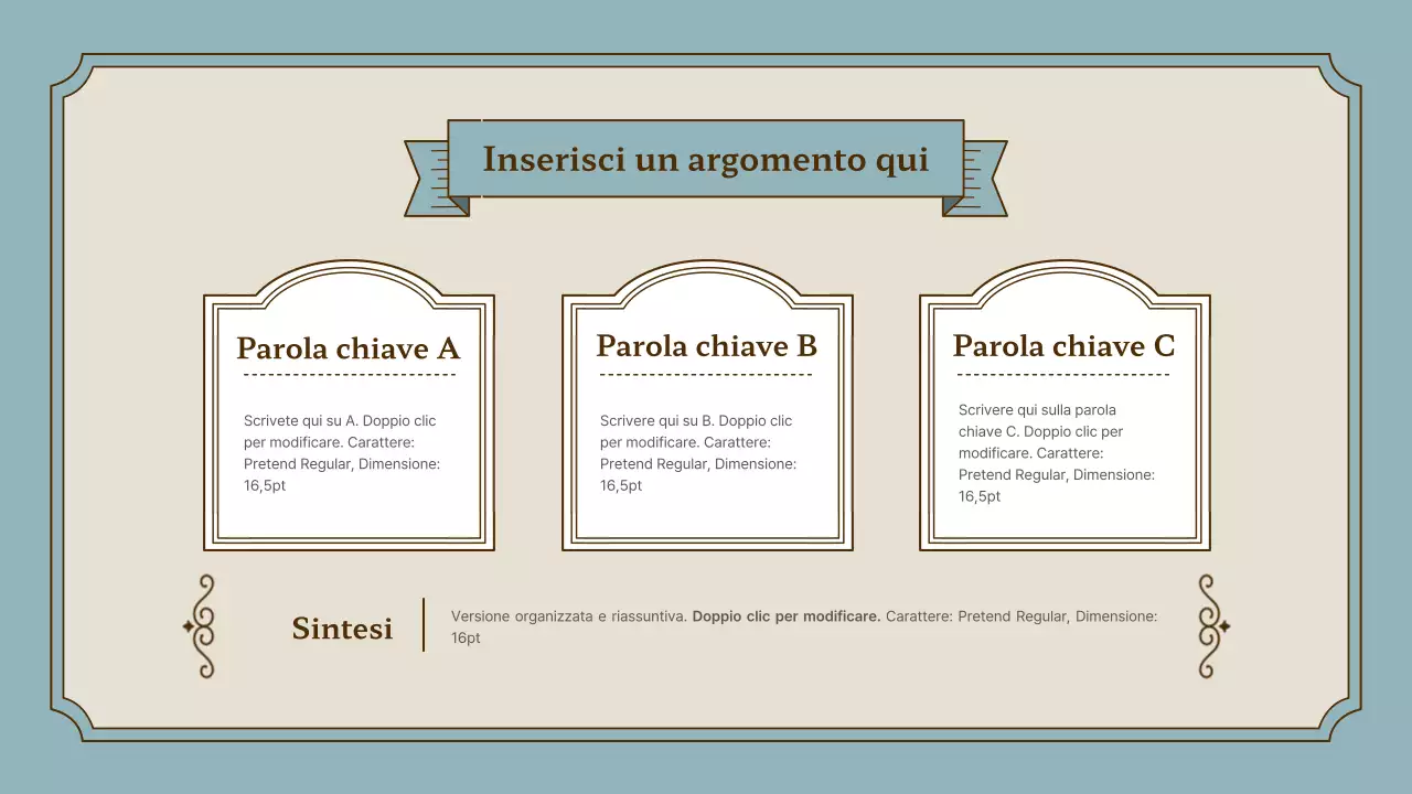 Kit di presentazione per cornici vintage in rosa e oro