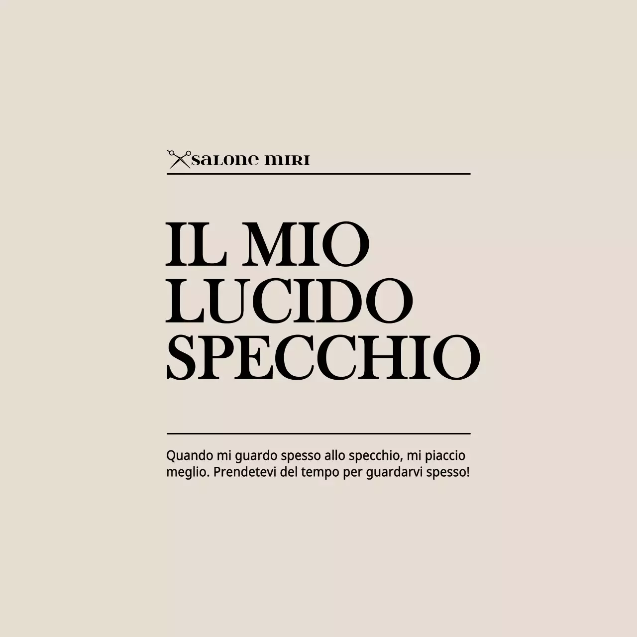 Copione emozionale relativo alla bellezza in stile di layout marrone chiaro e nero Promozione e merchandising del negozio di bellezza