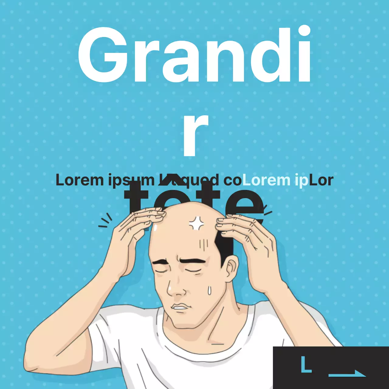 Clinique de la perte de cheveux