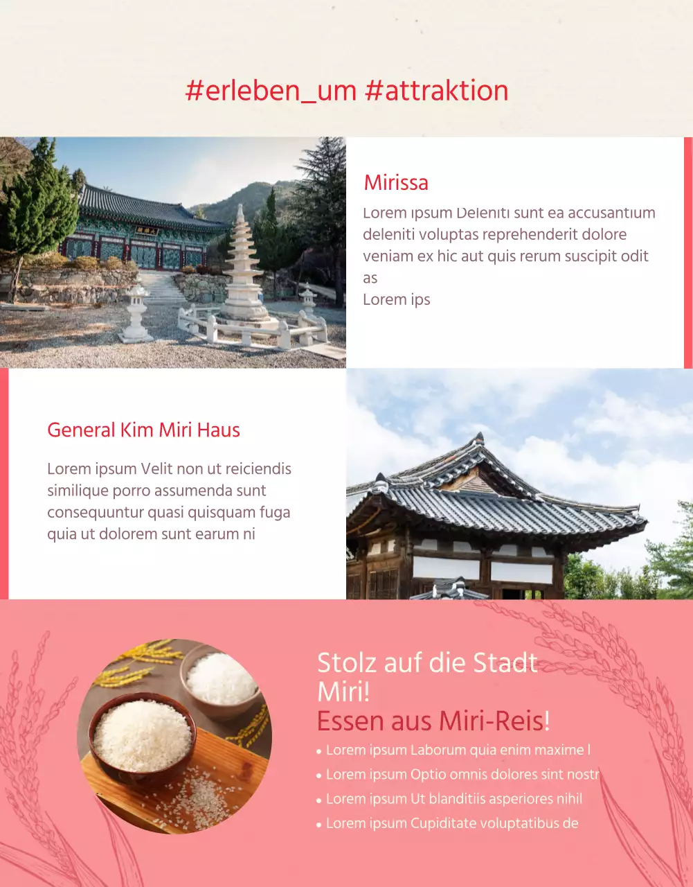 Rosa illustrierte Erdbeer Farm Erfahrung Details