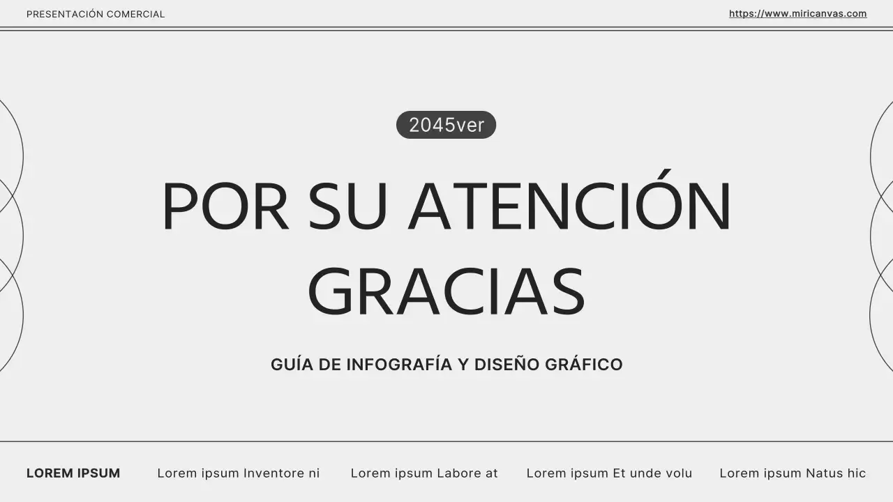 Gris y negro monótono para una presentación empresarial sencilla
