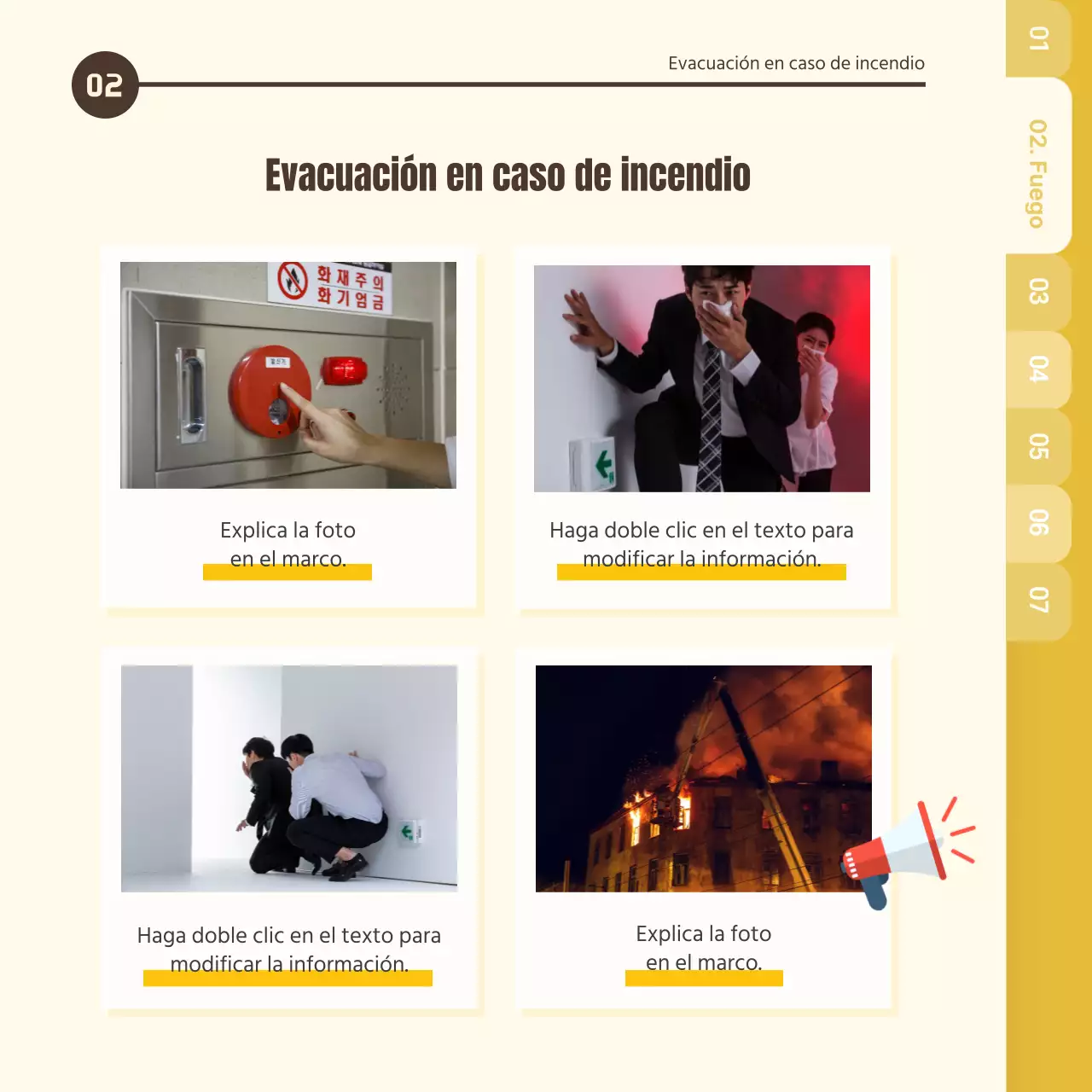 Turquesa guía de preparación para catástrofes diseño de cardnews