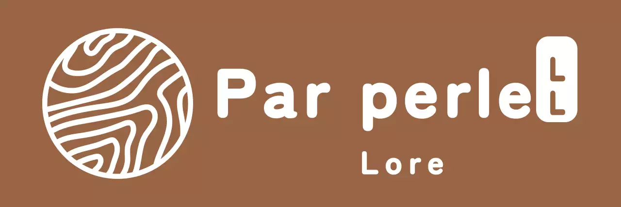 Logo moderne et simple du symbole du bois en marron et blanc Pour le personnel de l'atelier de menuiserie et les expériences.