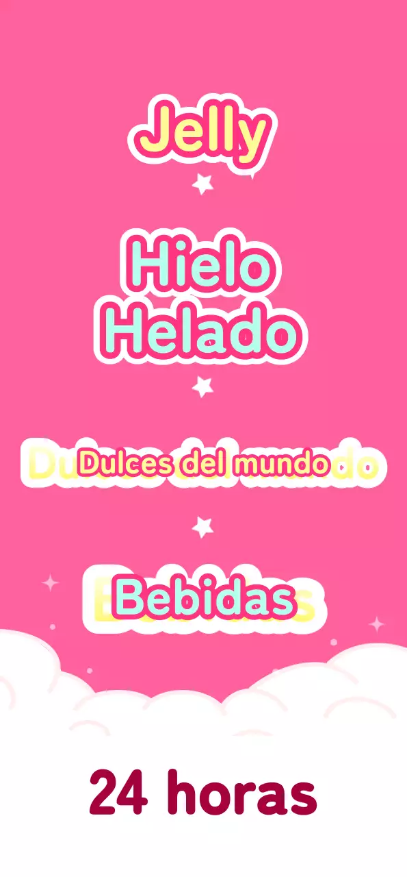 Una heladería rosa y azul claro