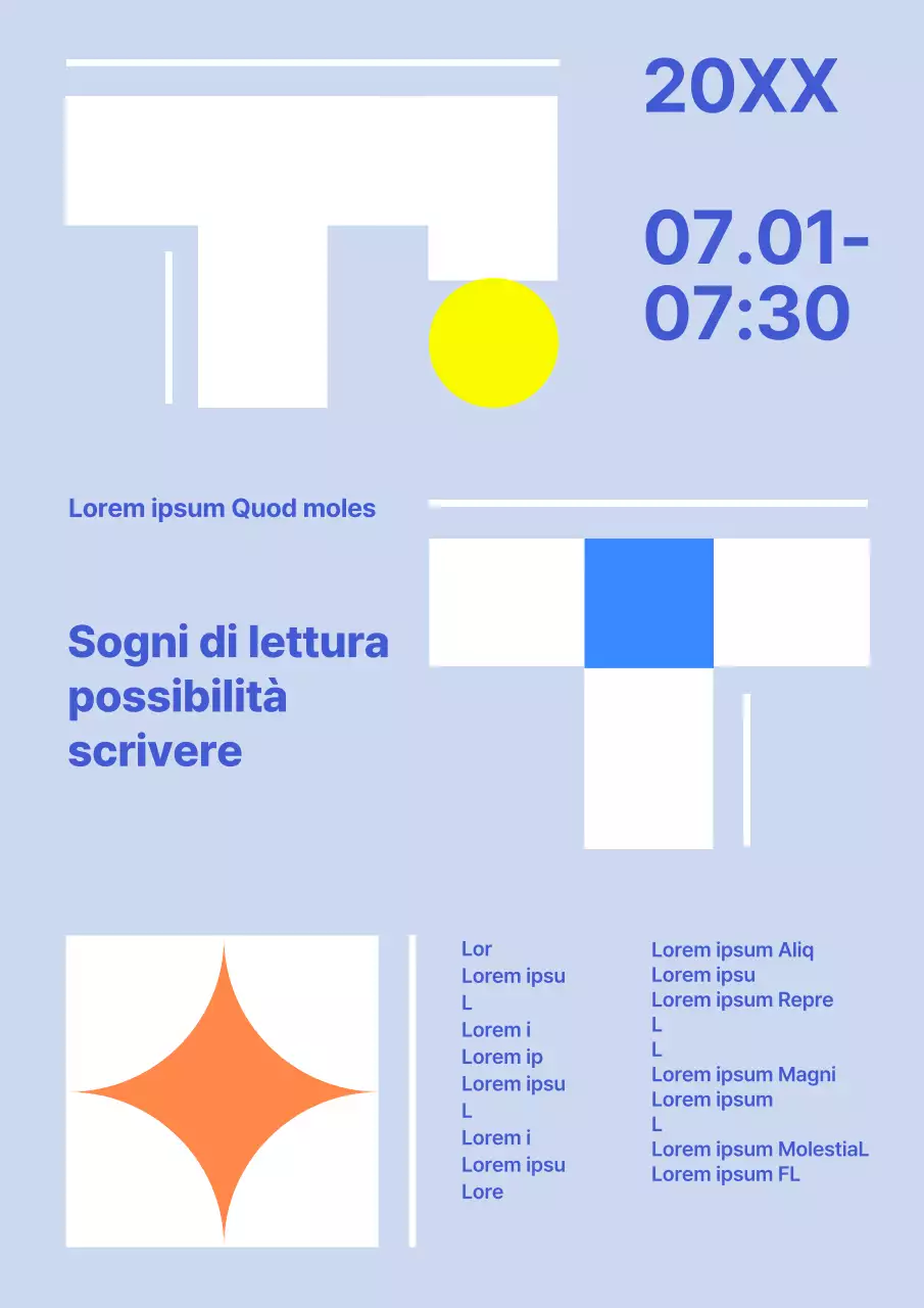 Reclutamento di studenti di educazione civica per il concetto di cerchio azzurro e poligono quadrato