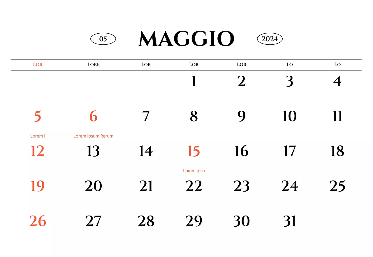 Calendario da parete in stile semplice con concetto di fotografia di viaggio emozionale in bianco e nero