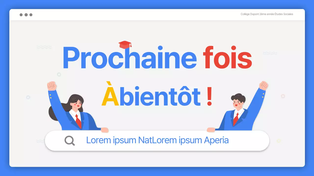 Présentations sociales