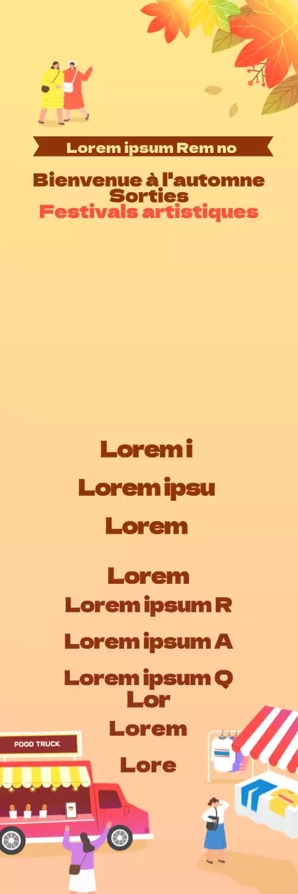 Festival des arts d'automne_Serial Banner