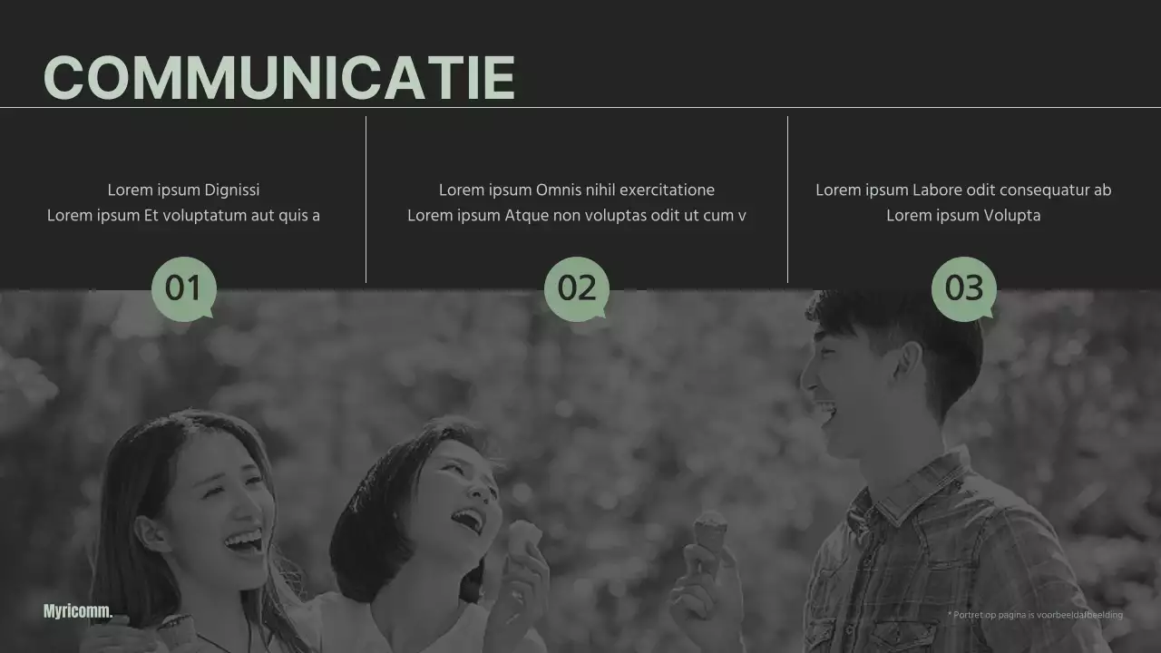 Effectieve communicatiestrategieën in groene kleur