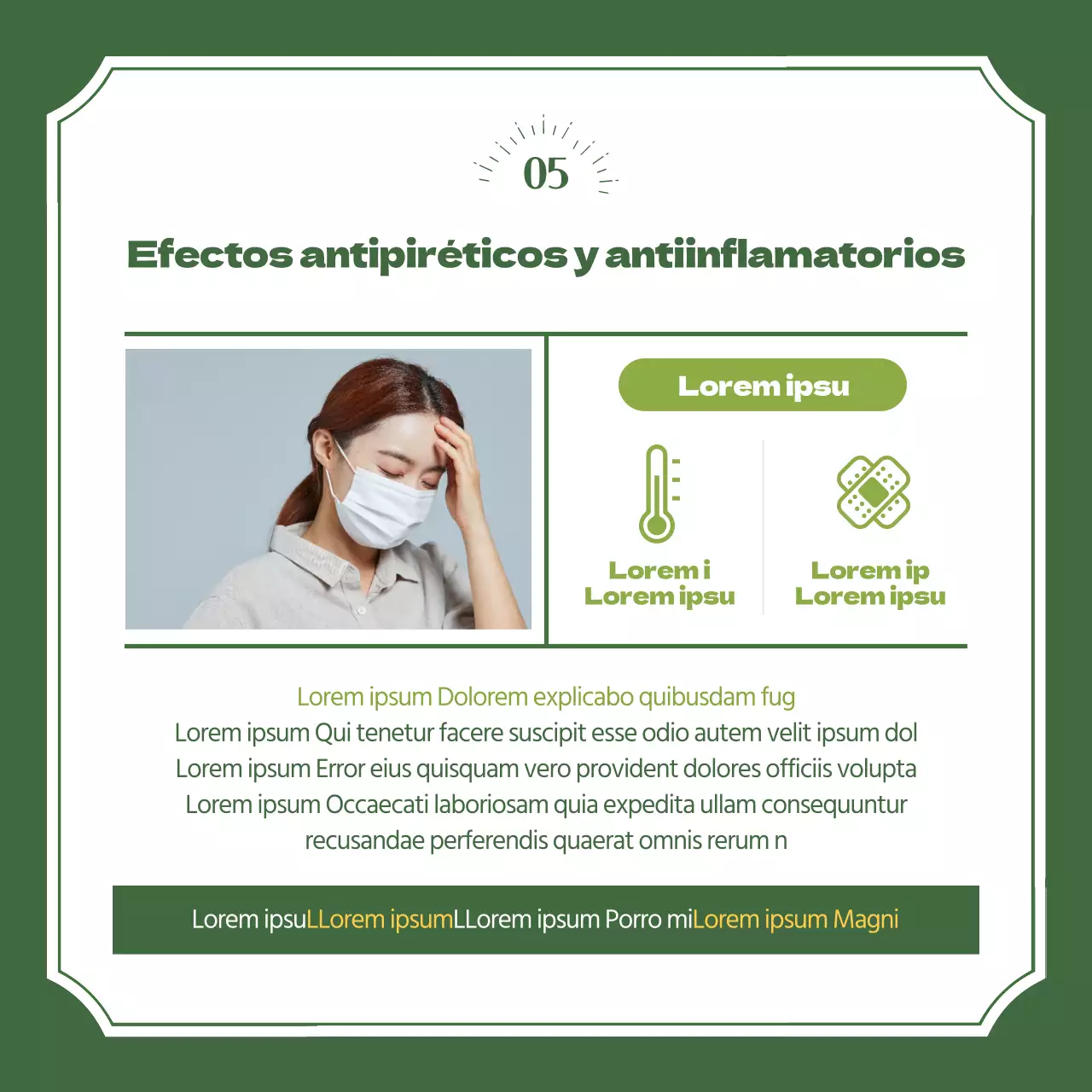 Los beneficios de las ciruelas en un entorno verde cardnews design