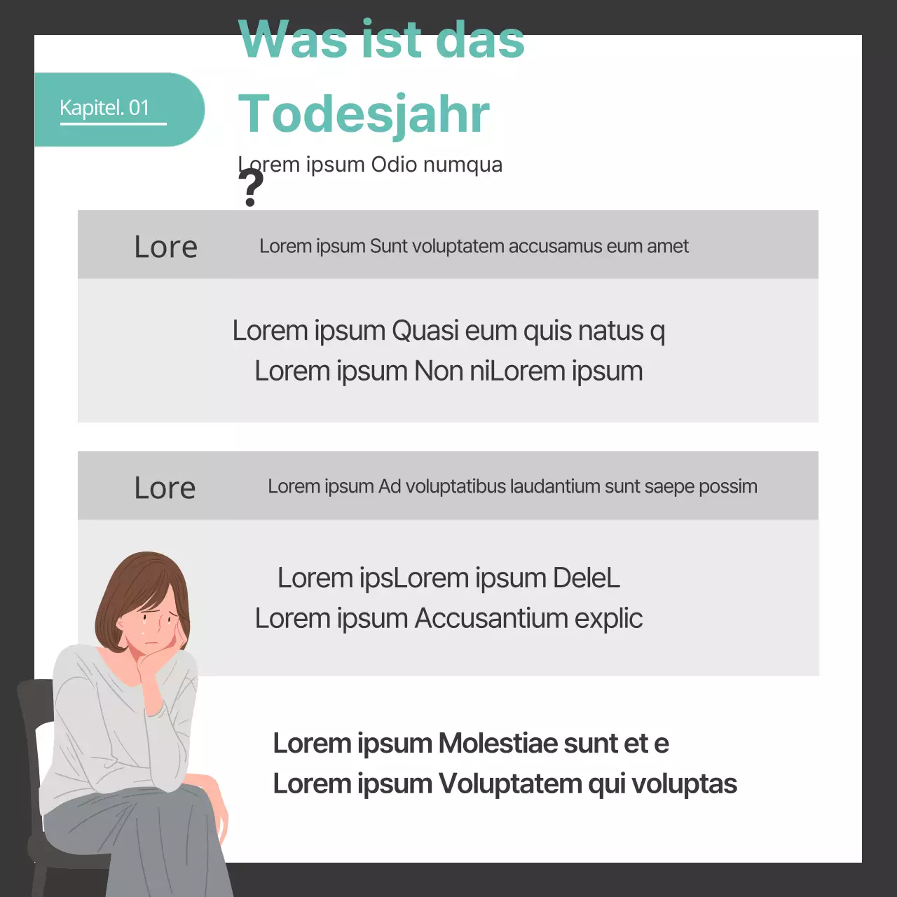 Graue und mintfarbene fotografische Illustration des Universitätslebens mit zwei Flaschen cardNews