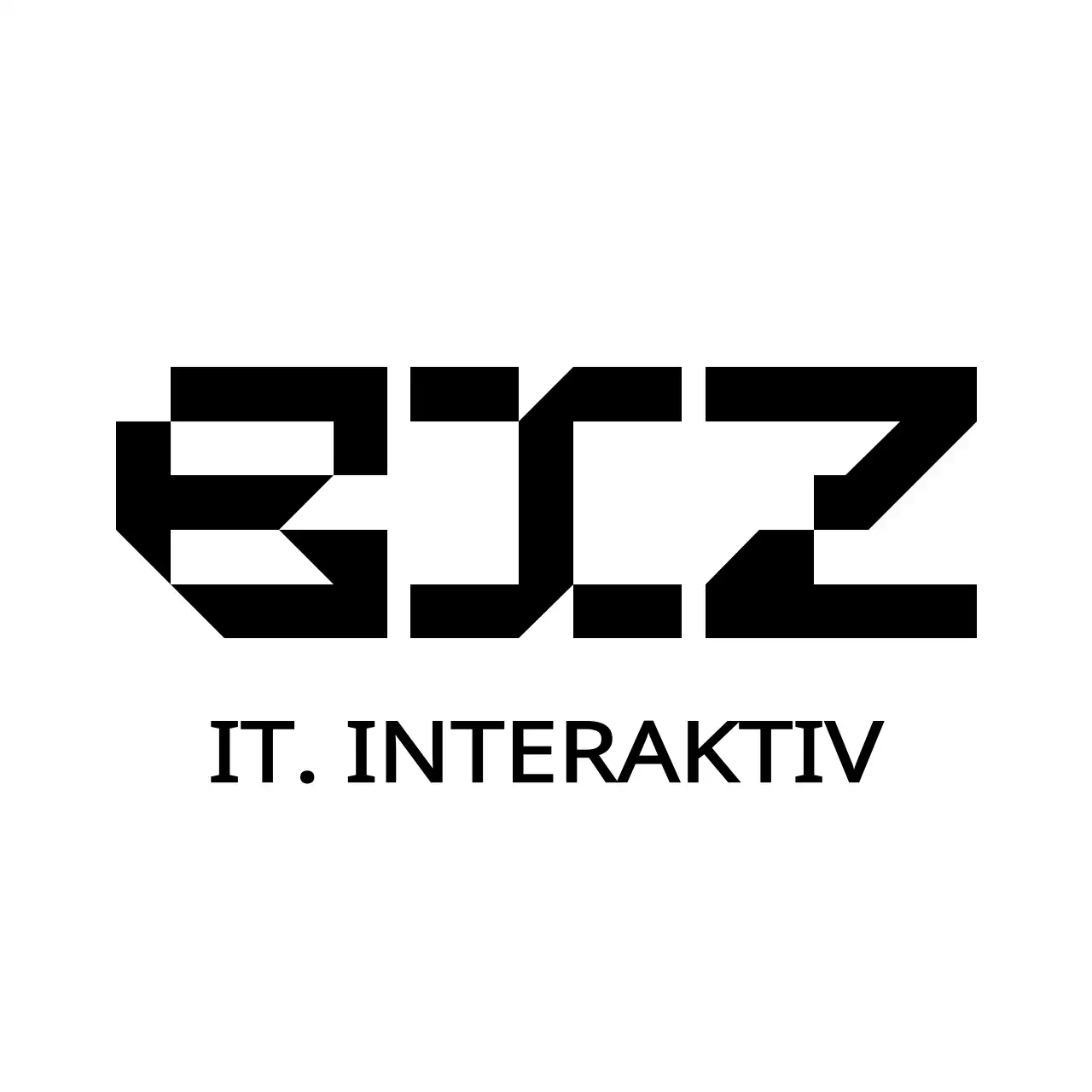 Einfaches und angesagtes Alphabetsymbol im Logostil für Firmenwerbung