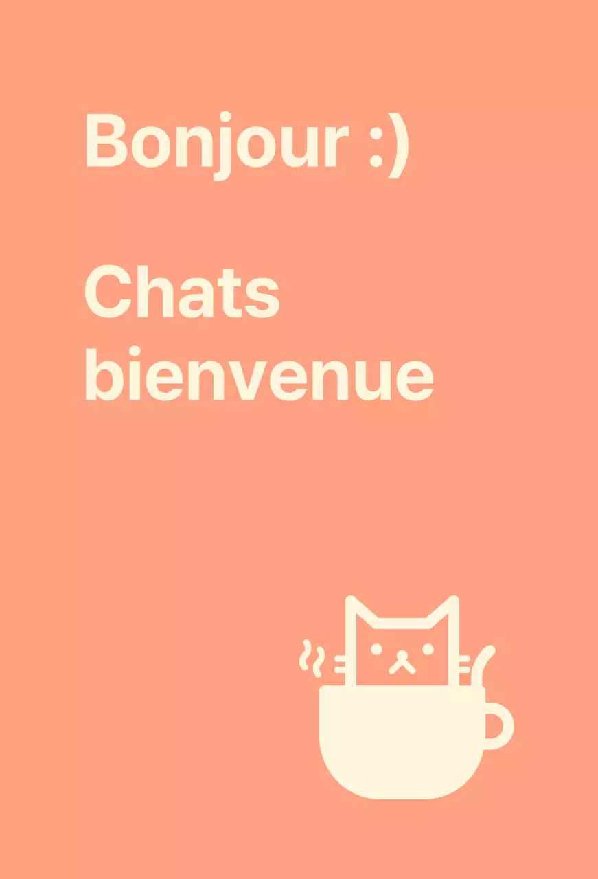 Café des chats Valkyrie avec des chats sur fond rose