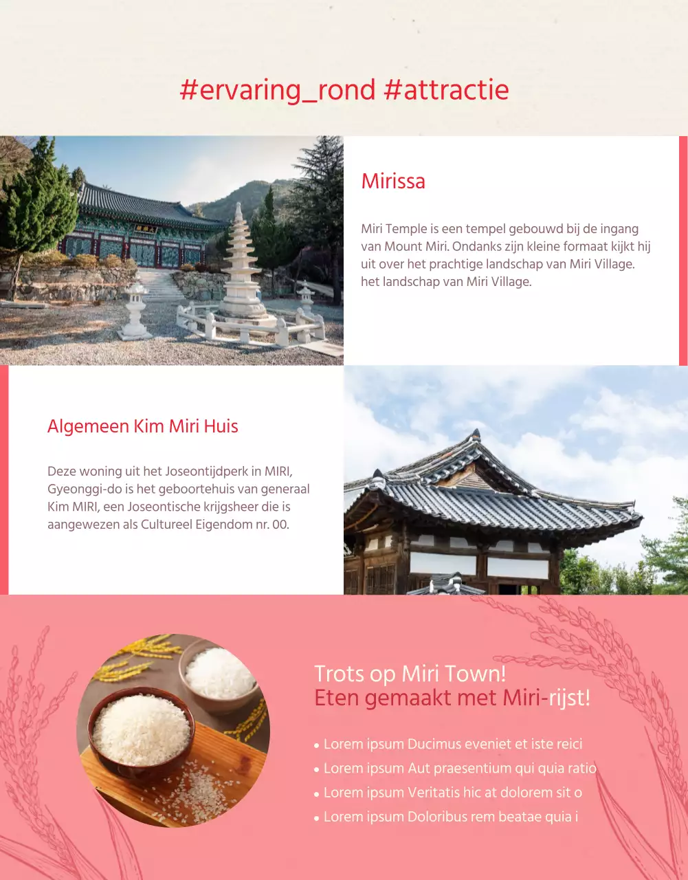 Roze geïllustreerde aardbeienboerderij details