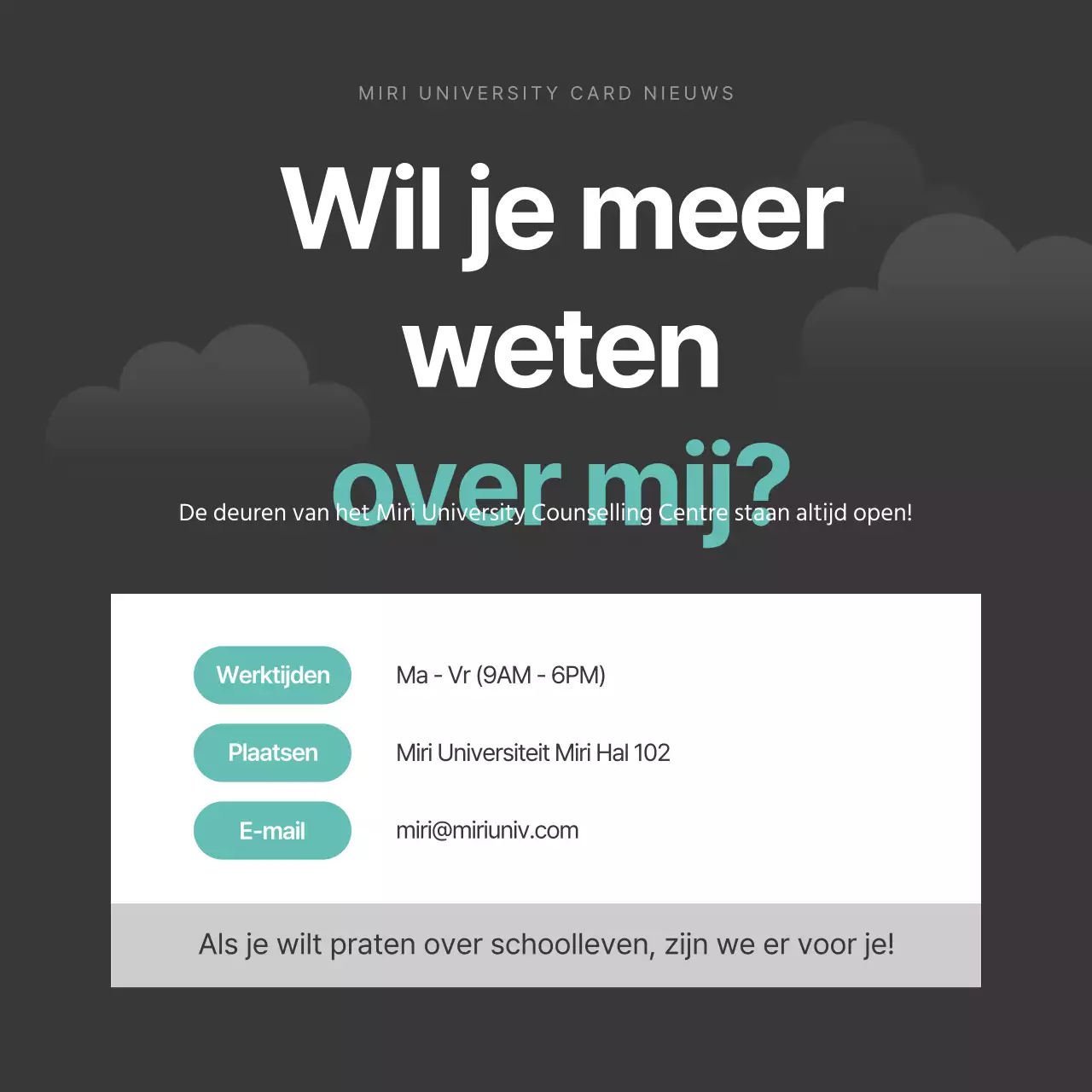 Grijs en mint fotografische illustratie van het universiteitsleven met twee flessen cardNews