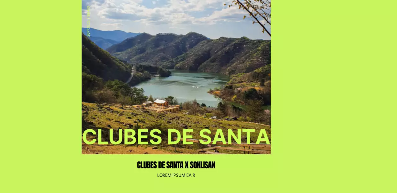 Design desportivo do rótulo da água engarrafada com paisagens montanhosas e toques de cor