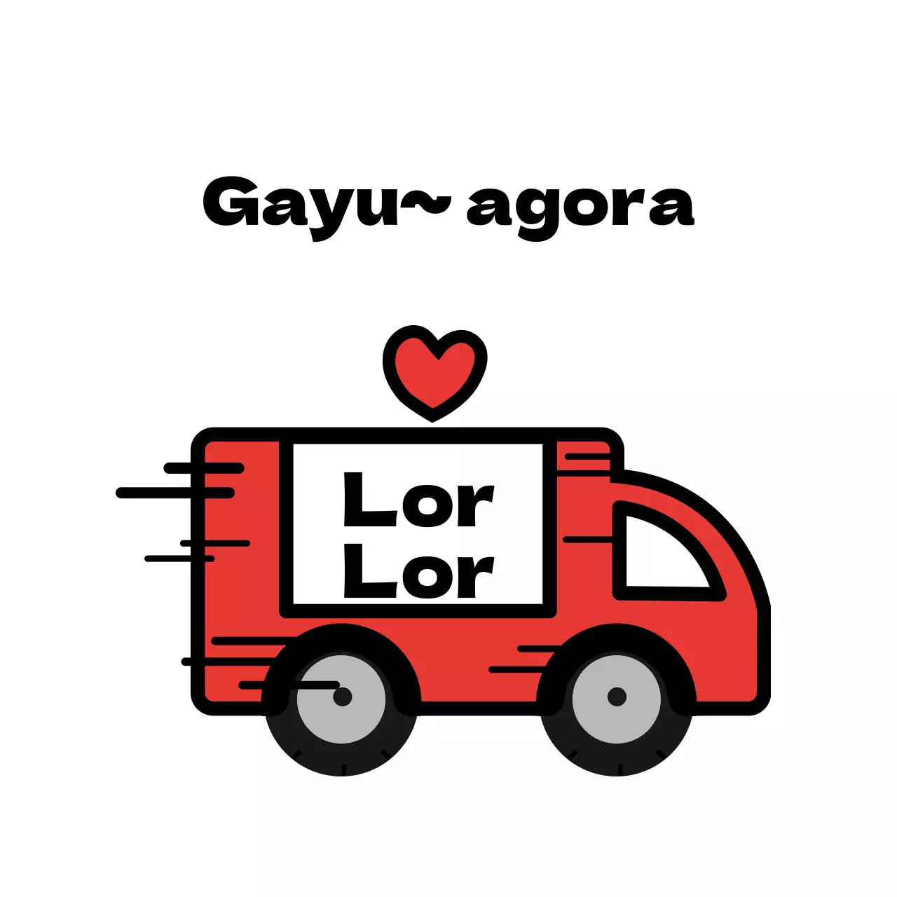 Ilustração em branco de uma entrega de correio engraçada