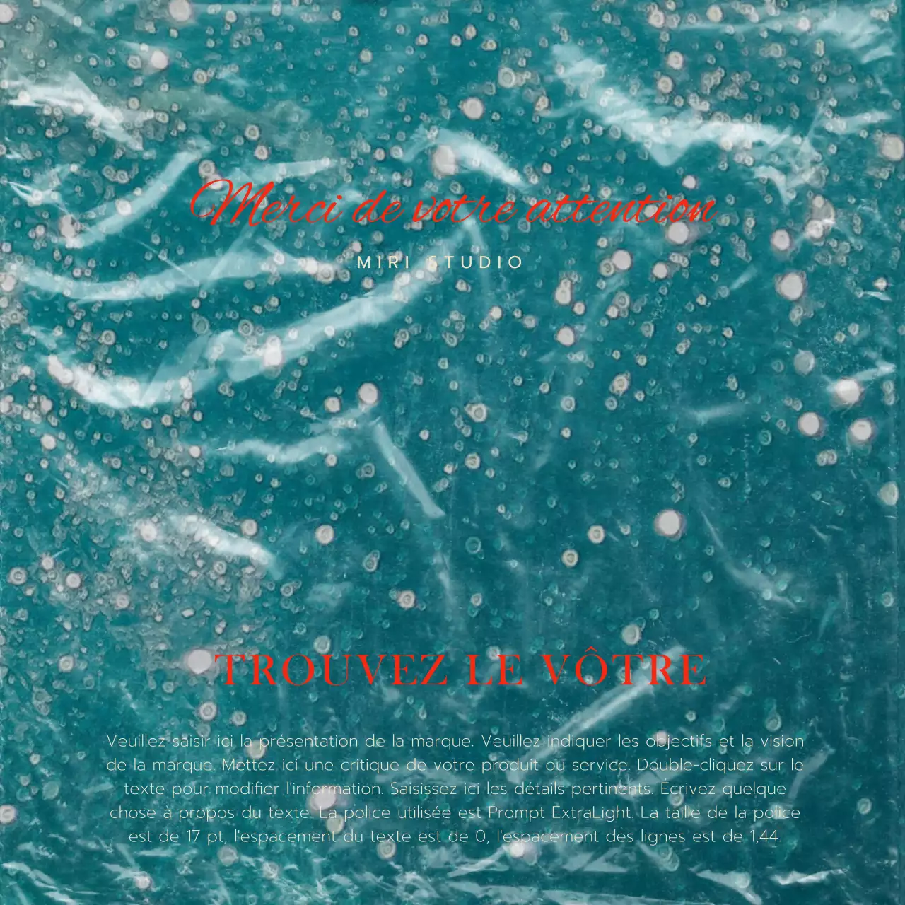 Ensemble de tableaux d'humeur de marque avec mise en page de photos neutres