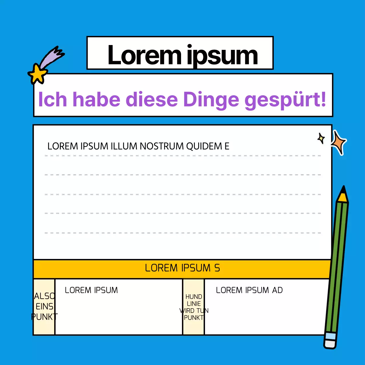 Cute Club Personal Mission CardNews Design