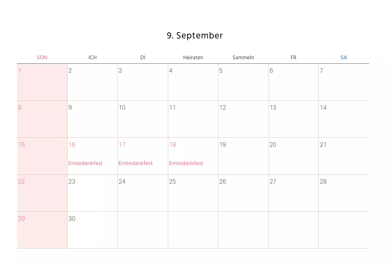 Pastell saubere Illustration Kirche