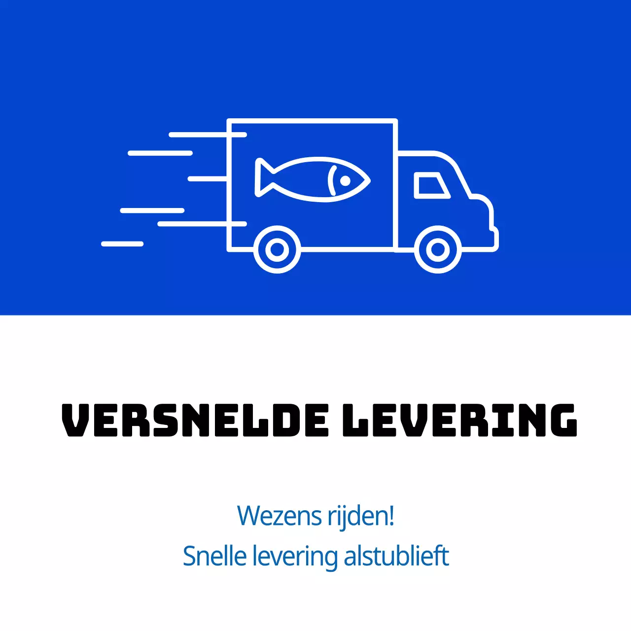 Noodlevering van zeevruchten