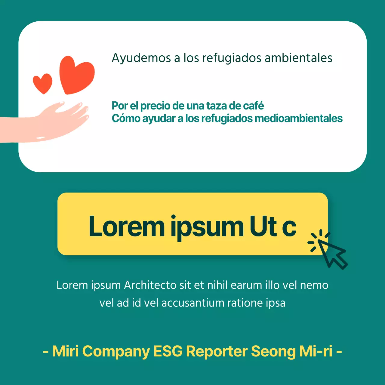 Verdes, refugiados medioambientales descriptivos