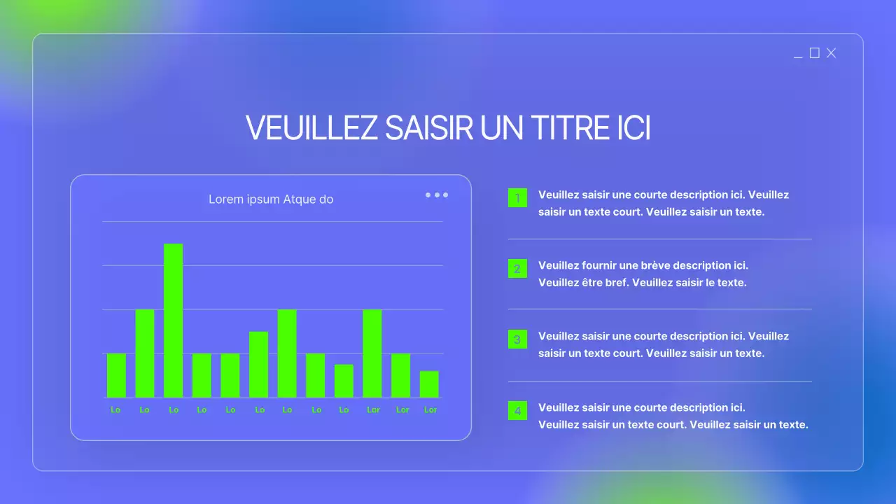 Chemises simples en bleu et en couleurs fluorescentes