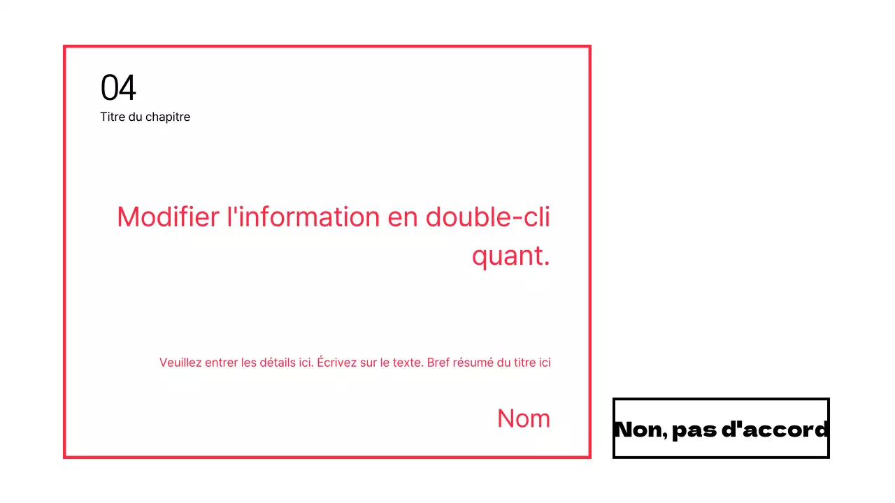 Présentation de la discussion sur le surlignage du texte et la mise en page des photos en rouge