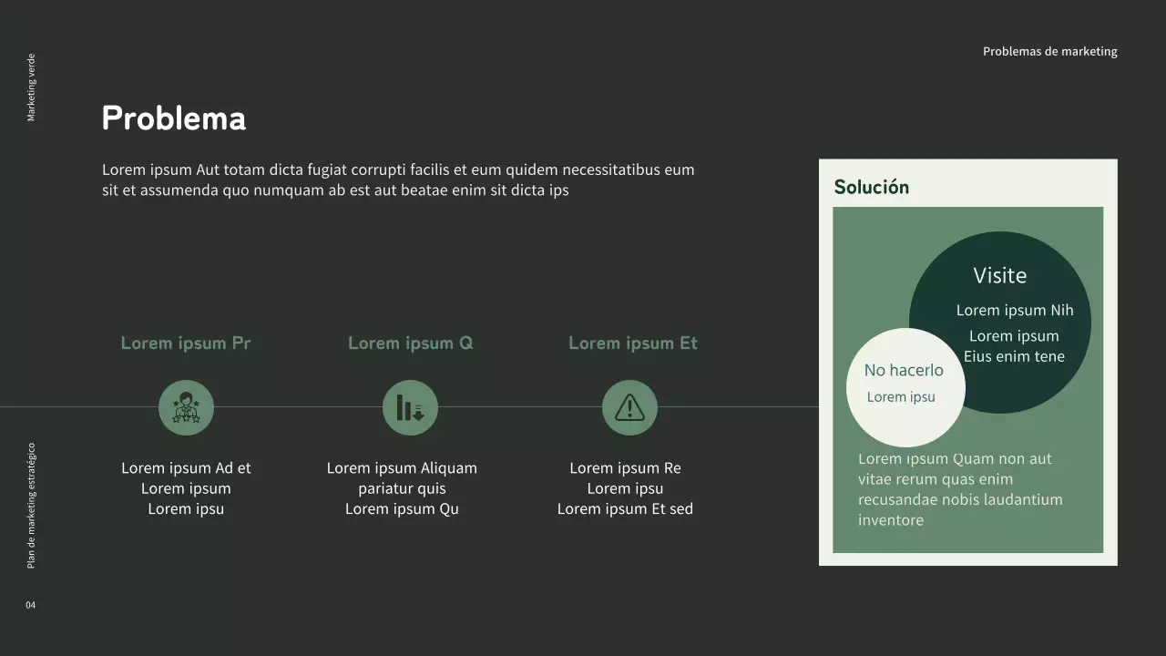 Cosméticos ecológicos de marketing verde en tonos verdes y negros apagados
