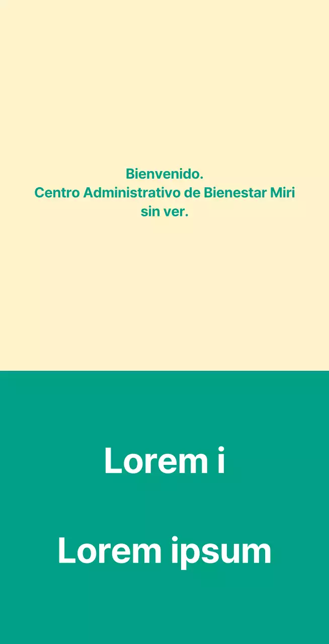 Un anuncio de servicio público tipo carta de bienvenida con un cartel de bienvenida.