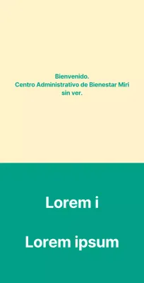 Un anuncio de servicio público tipo carta de bienvenida con un cartel de bienvenida.