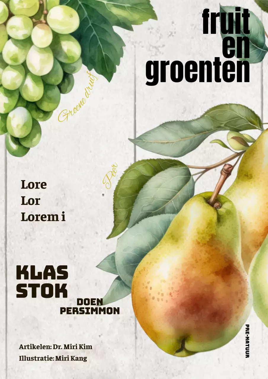 Fruit- en Groentenboek van Lotus en Sinaasappel Fruitpunten