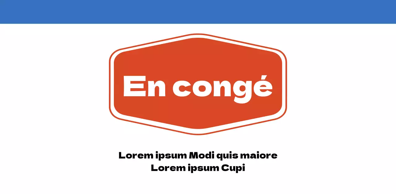 Calendrier rétro conceptuel de la nostalgie en rouge et bleu