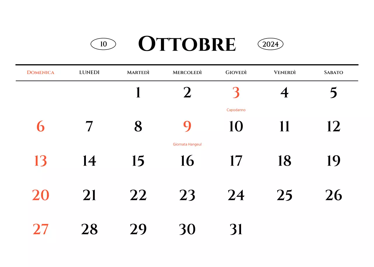 Calendario da parete in stile semplice con concetto di fotografia di viaggio emozionale in bianco e nero