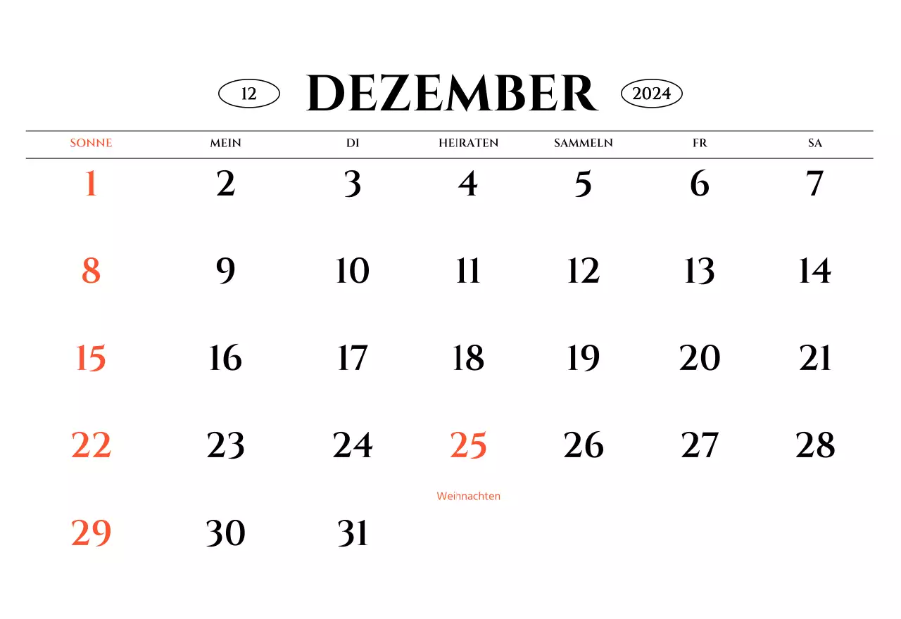 Wandkalender im einfachen Stil mit schwarz-weißer emotionaler Reisefotografie