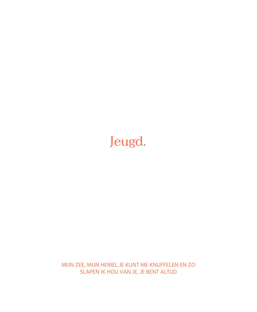 Een klassieke en coole eco-tas voor café-artikelen in oranje