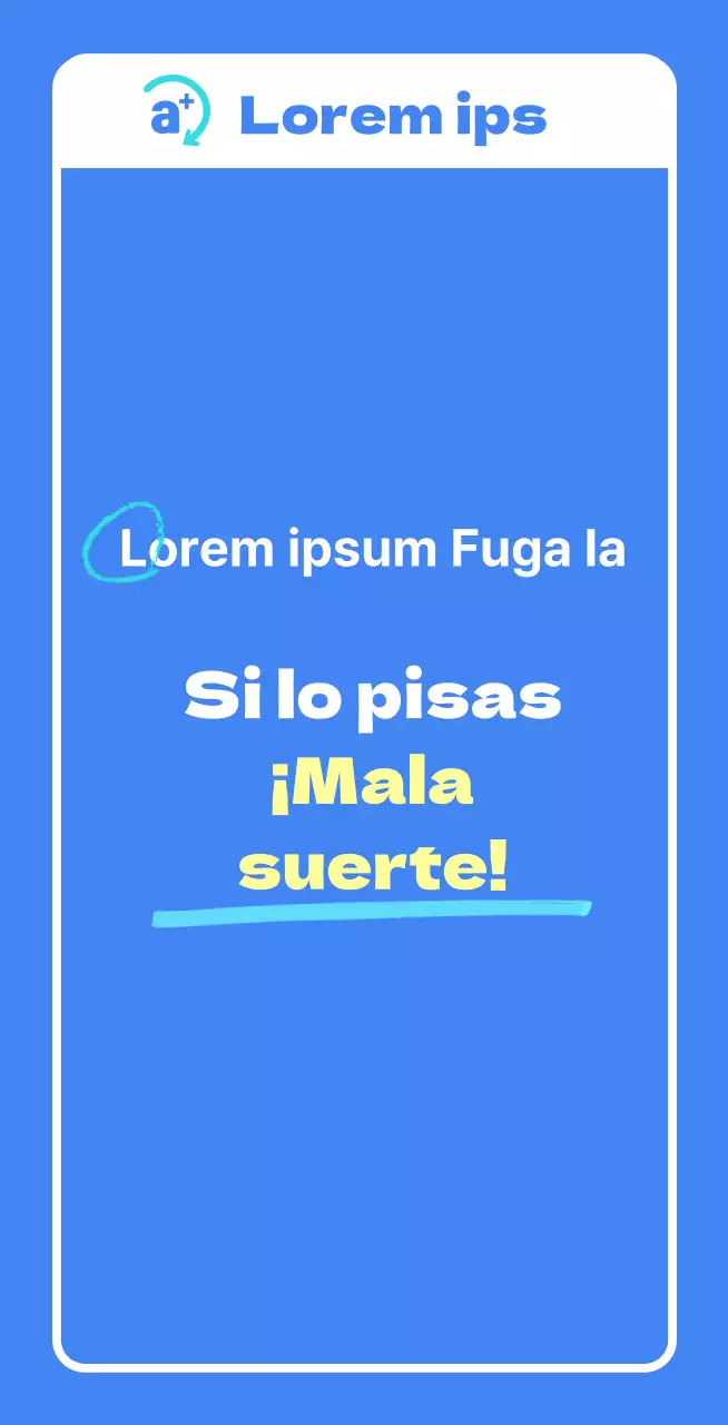 SAT mala nota fondo azul academia balsat