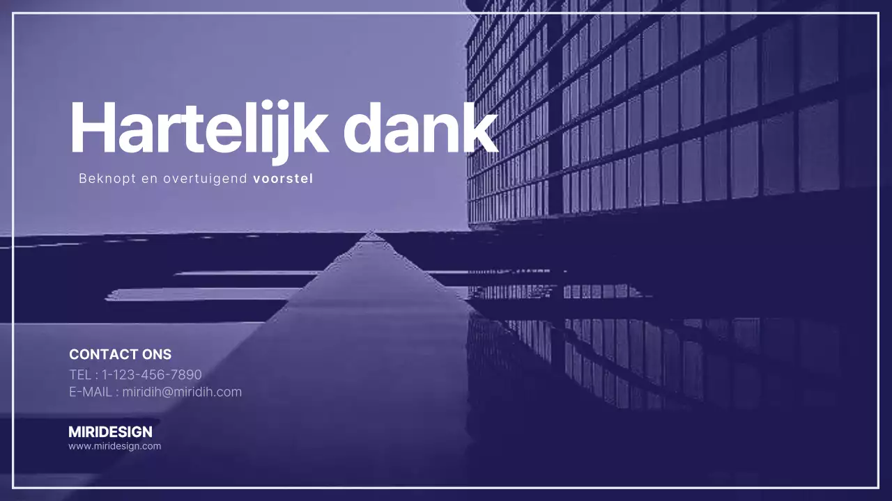 Creatief sjabloon voor paars thema