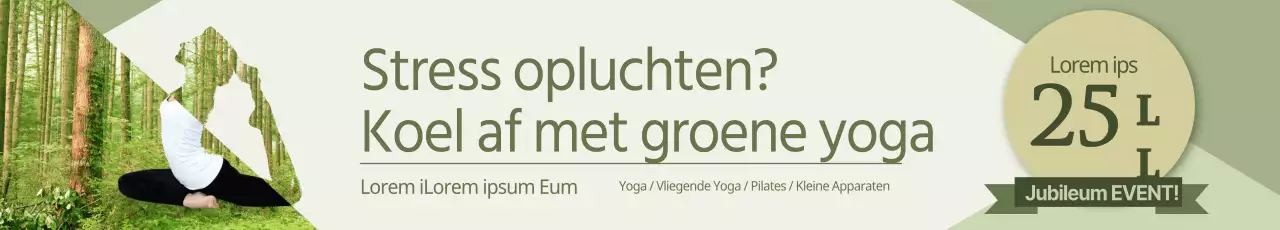 Yoga voor stressverlichting