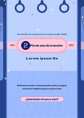 Ceremonia de clausura del concepto de traslado en metro azul y rosa