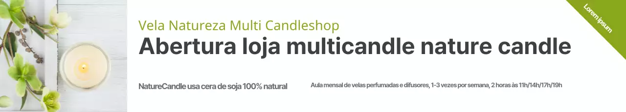 Loja de velas múltiplas