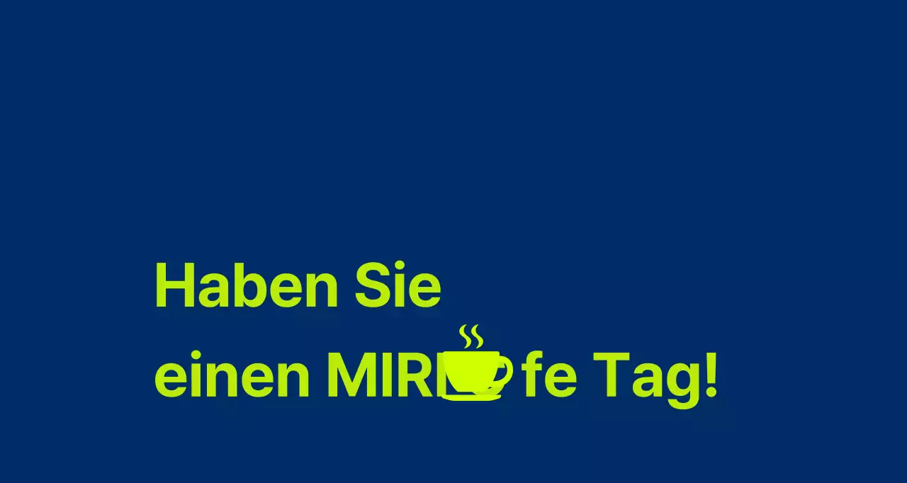 Cafe Ballette auf marineblauem Hintergrund